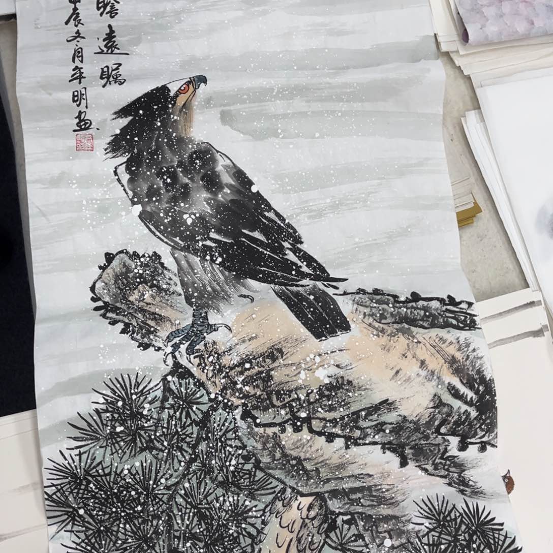 国画手绘画作品欣赏