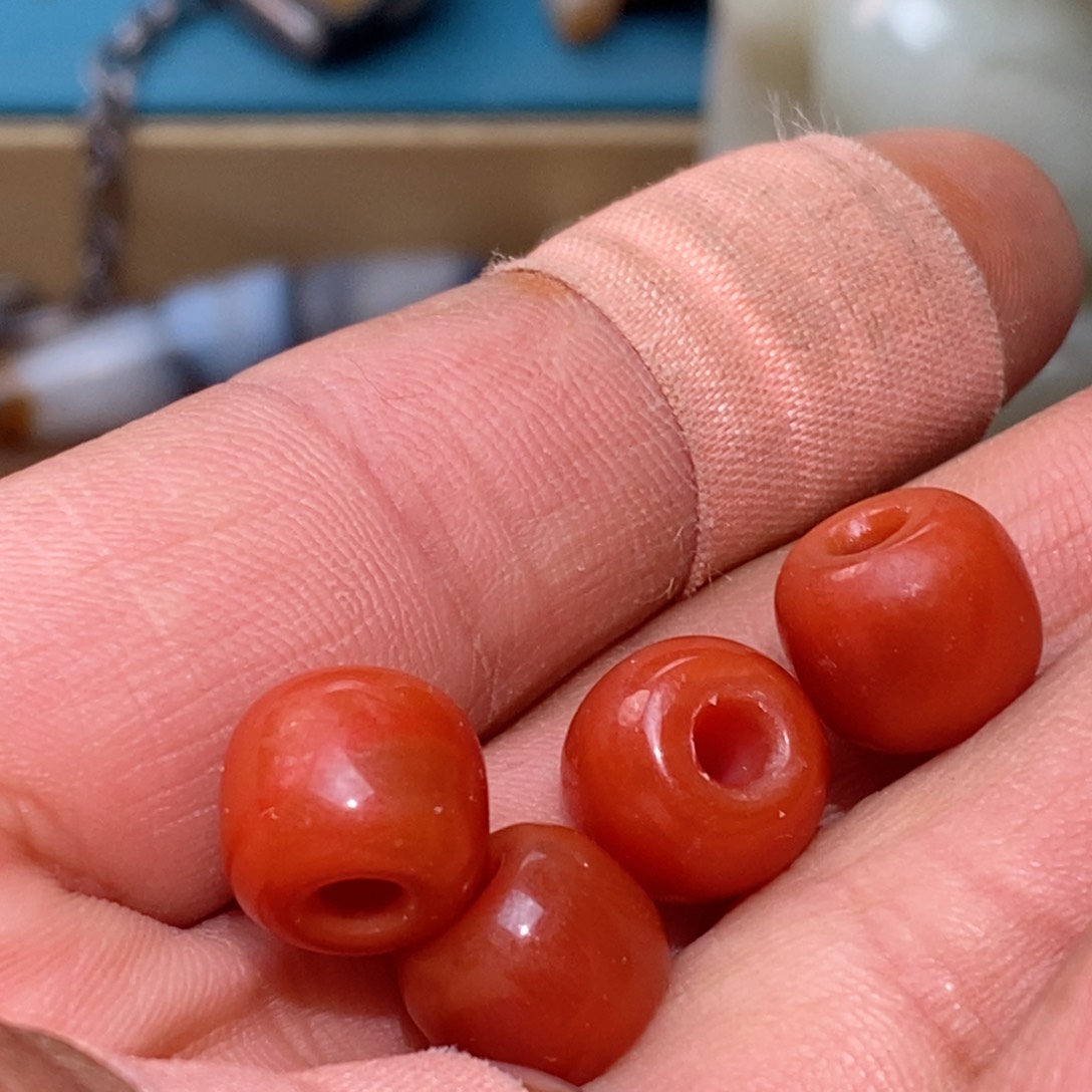 未镶嵌珠子的玛瑙/玉髓心*