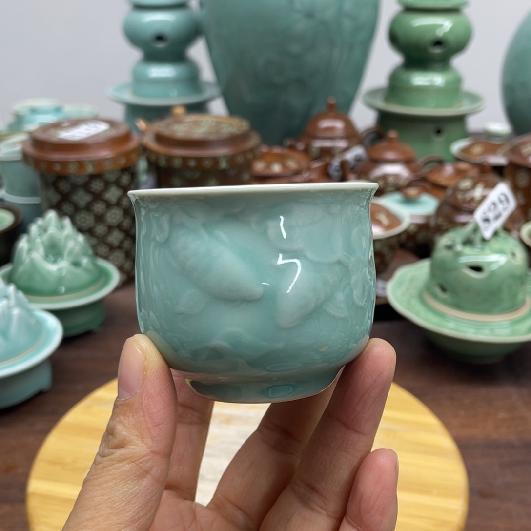 微瑕特价青瓷青瓷