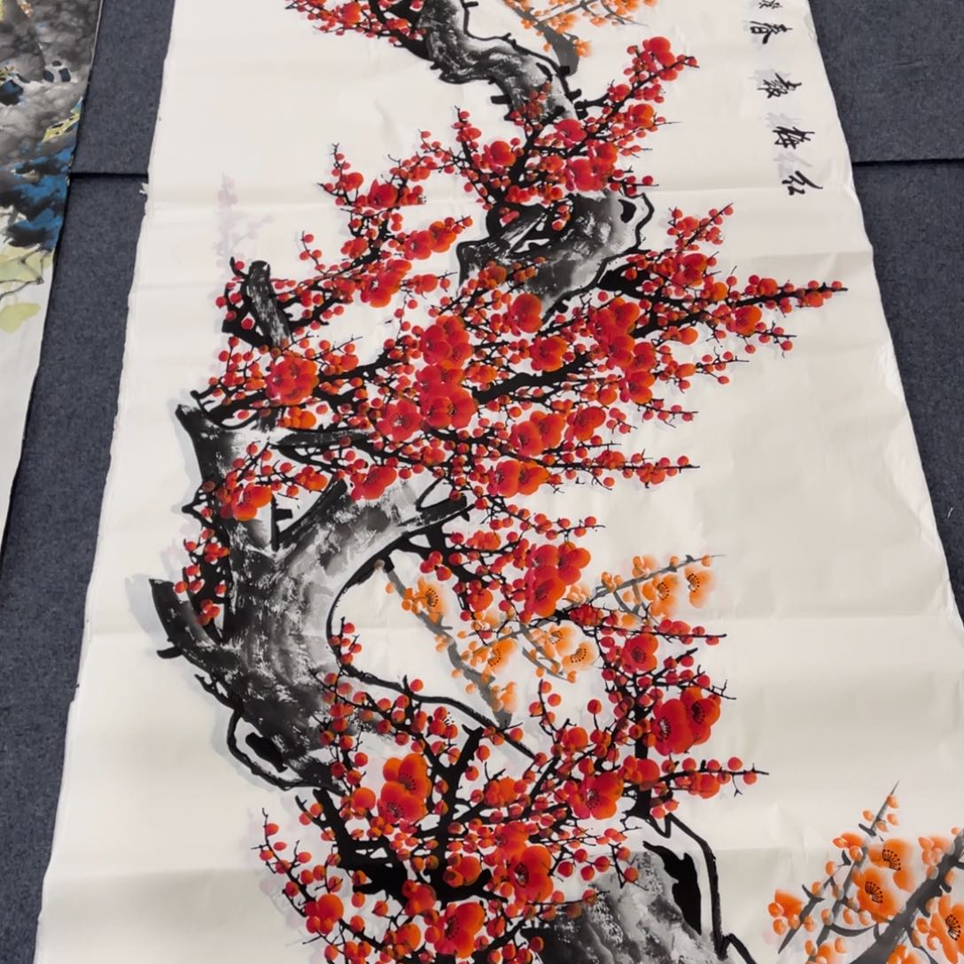 国画处理作品看好再拍哦