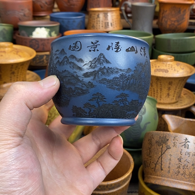 【闪购商品】紫砂杯子宜兴全手工紫砂杯