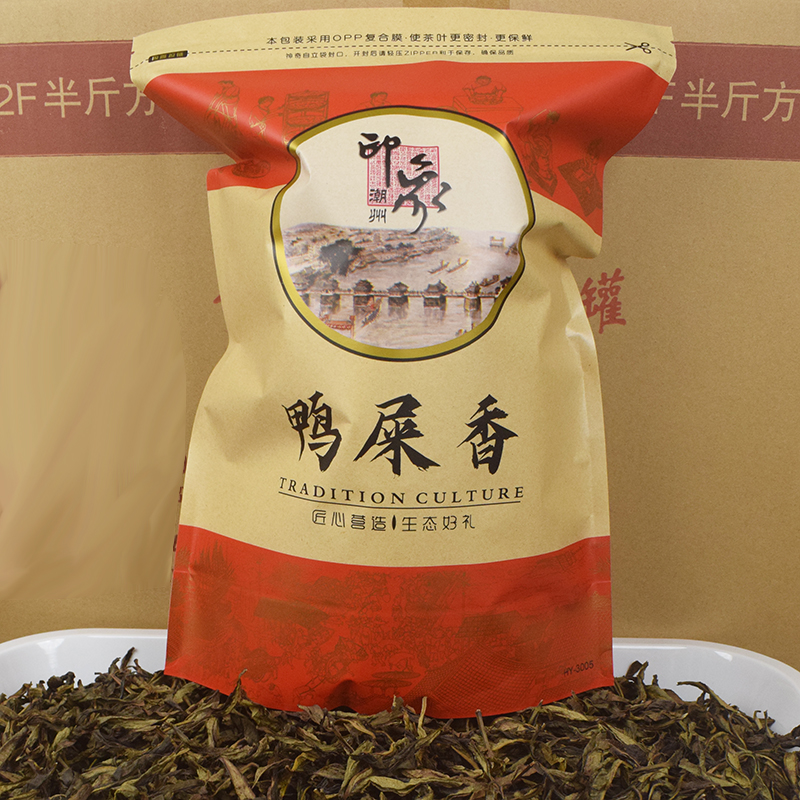 正宗雪片鸭屎香凤凰单丛茶潮州清香型单枞茶乌龙茶茶叶 香高水甜