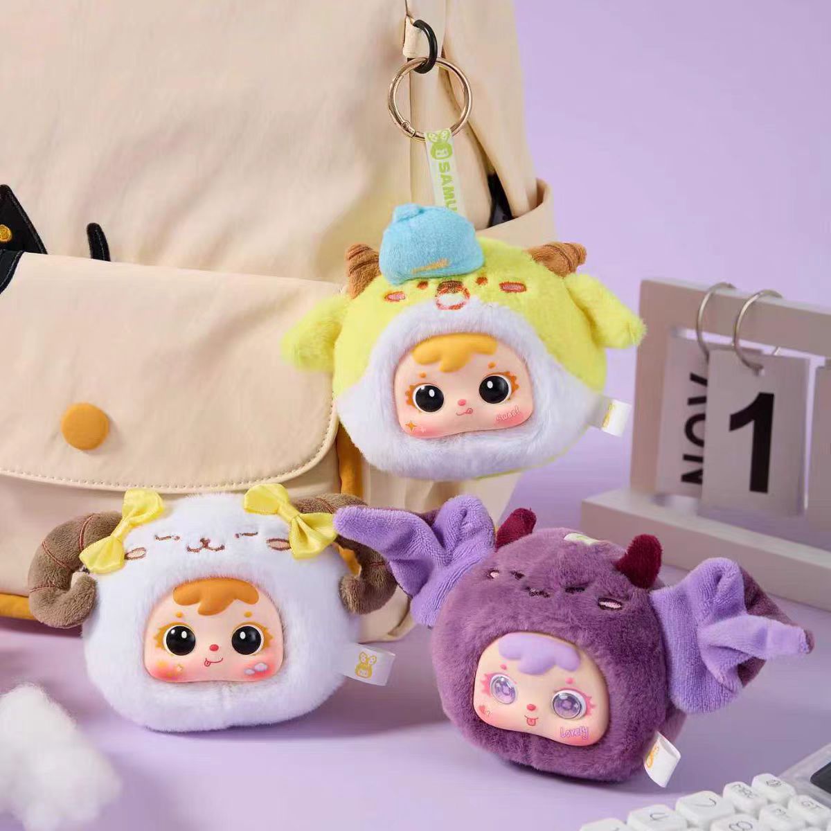 【悦悦拆盒】加一加三小毛mini十二星座盲盒 