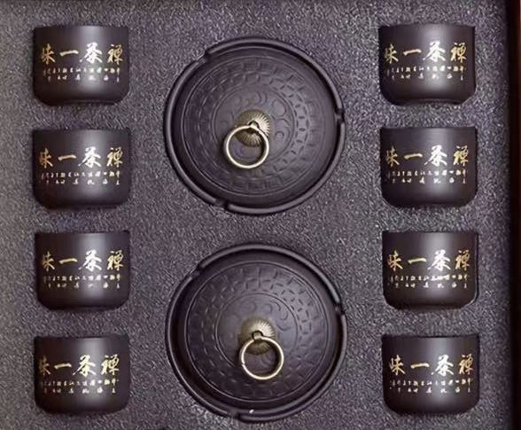 禅茶一味紫砂壶套组