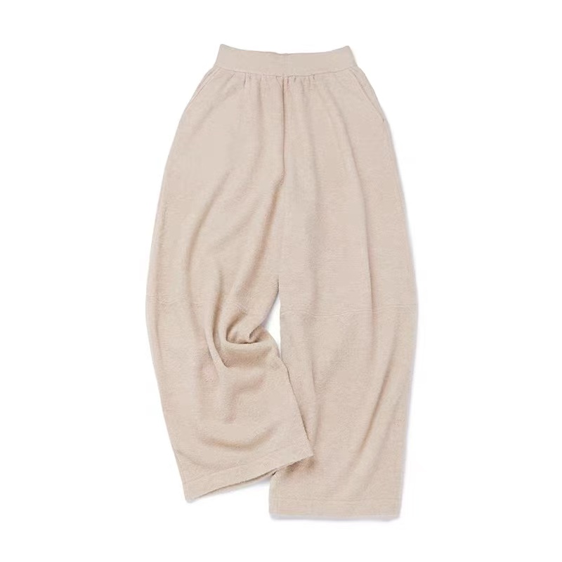 南来北往 酥粒特殊纱宽松轻工装裤 垂感/修饰女款