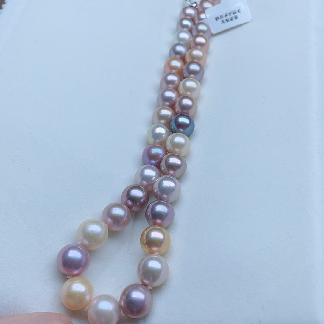 淡水珍珠颈饰银S925镶嵌