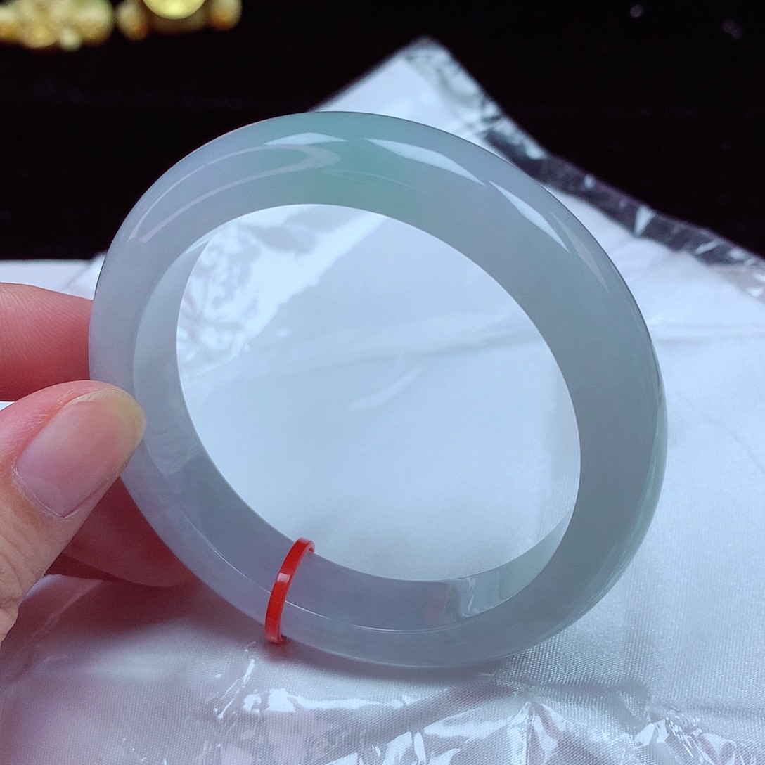 未镶嵌手镯翡翠57圈