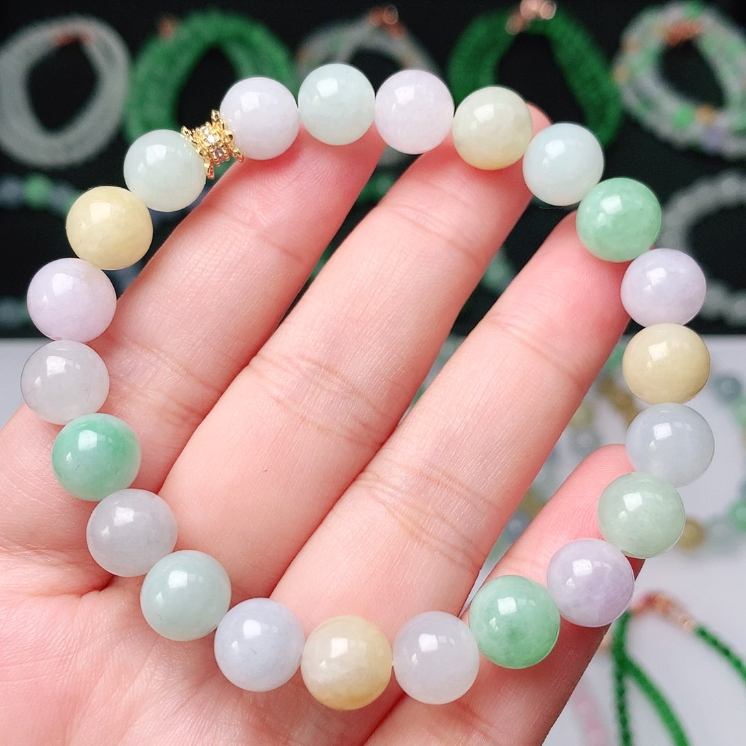 未镶嵌手链翡翠翡翠