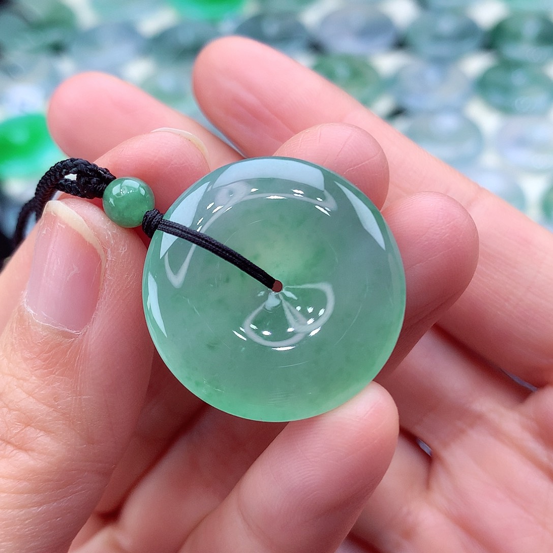 颈饰未镶嵌翡翠编号21-尺寸26/5.6