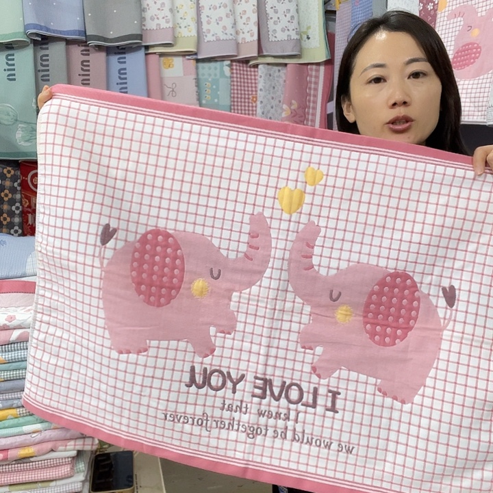 棉特价粉色小飞象