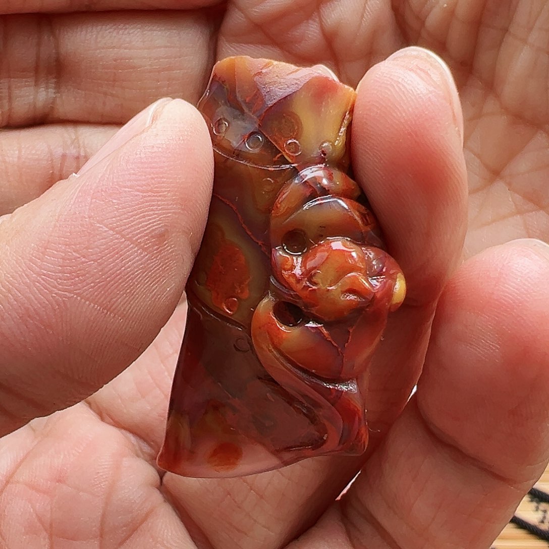 玛瑙/玉髓珠宝半成品未镶嵌