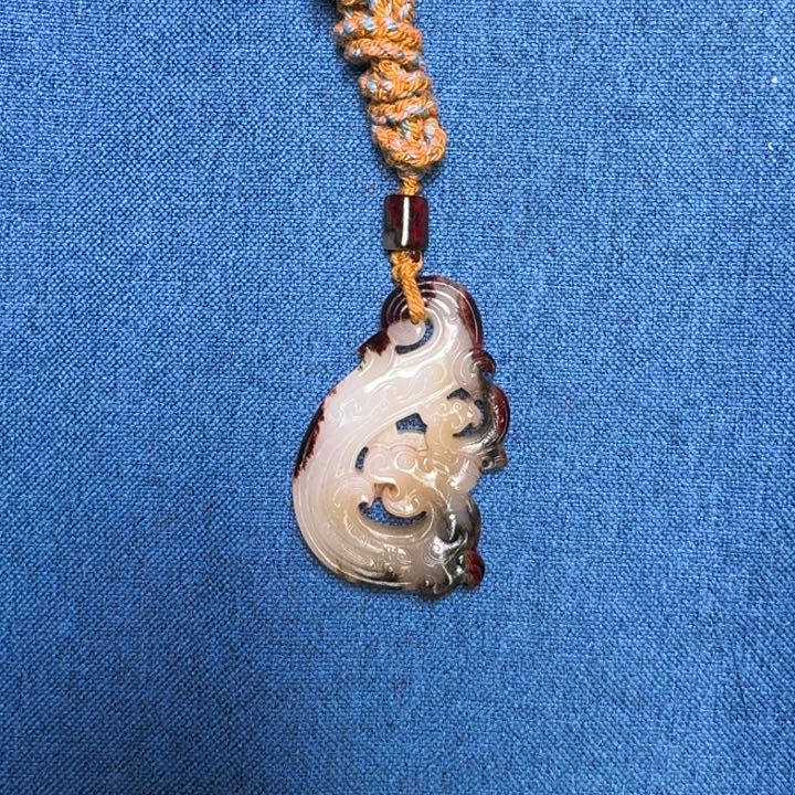 和田玉（糖玉）挂件未镶嵌