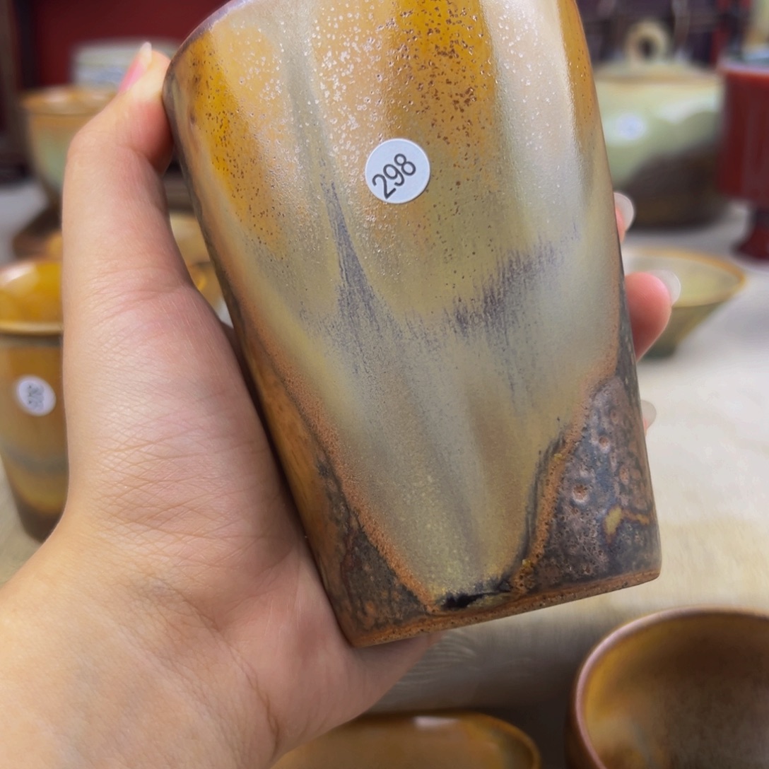 杯纯手工柴烧主人杯