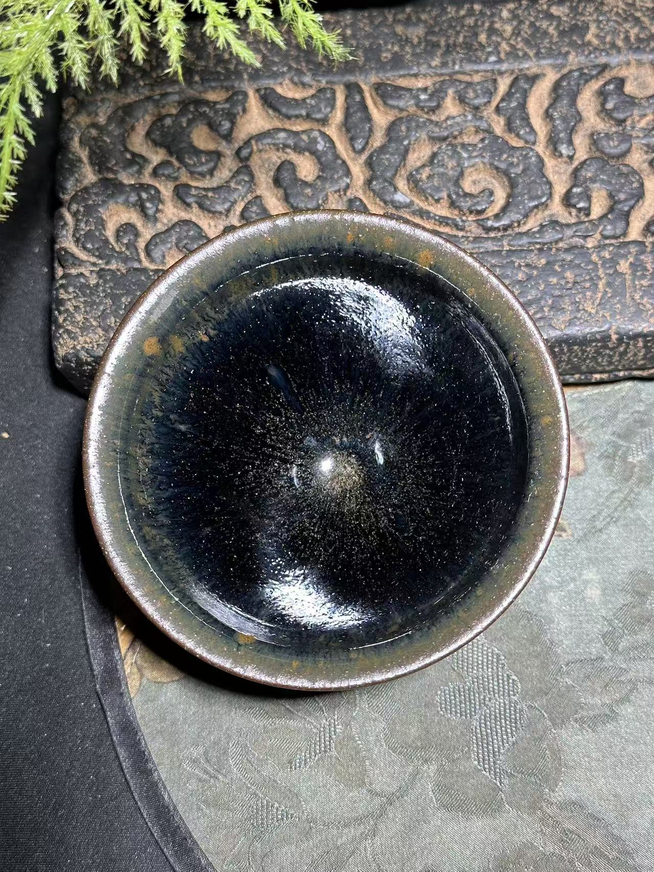 精美建盏一只