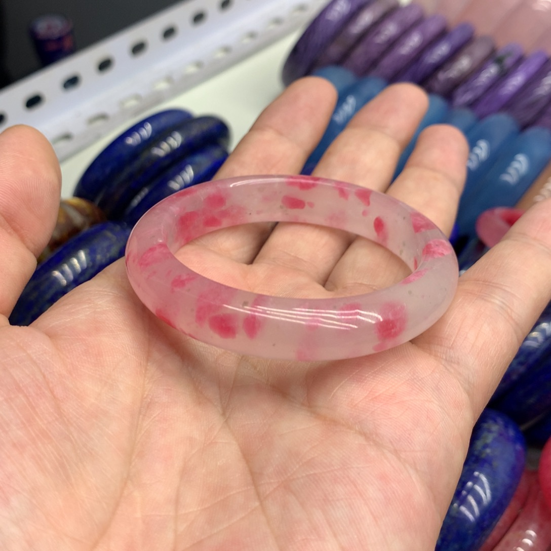 蔷薇辉石手镯未镶嵌?***m