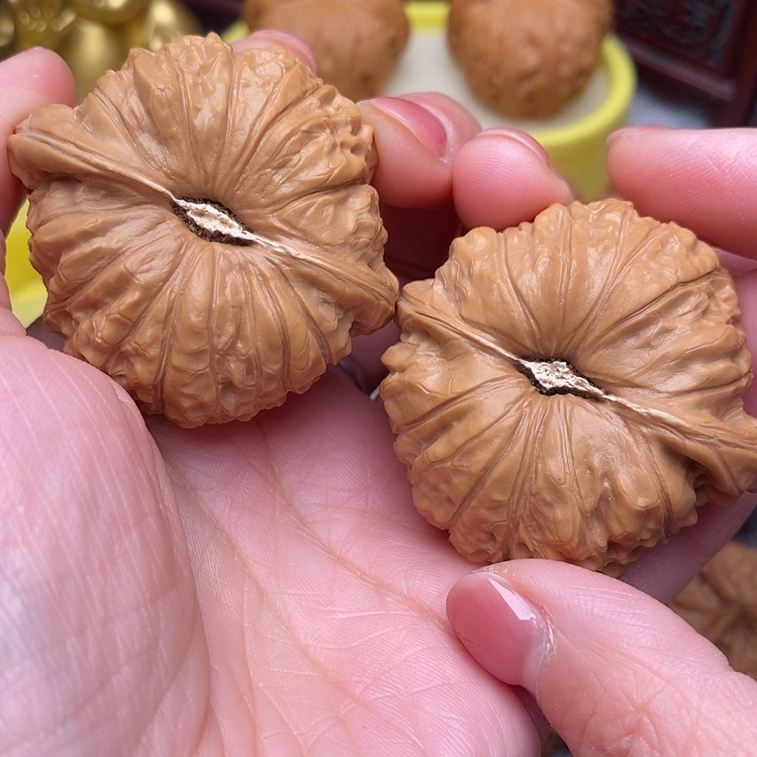 文玩核桃把件故**酒南瓜48尺