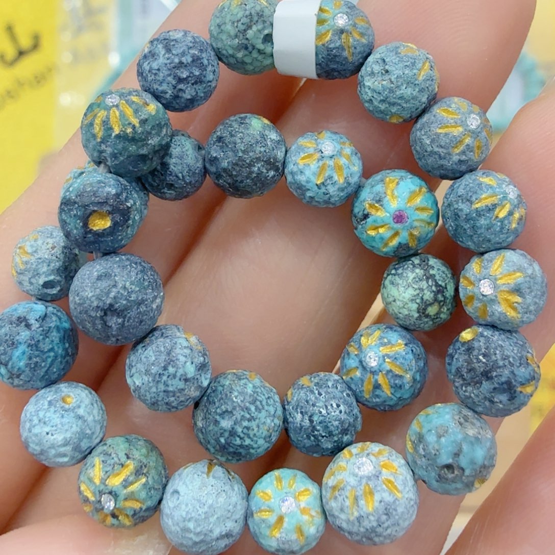 绿松石未镶嵌珠宝奇石