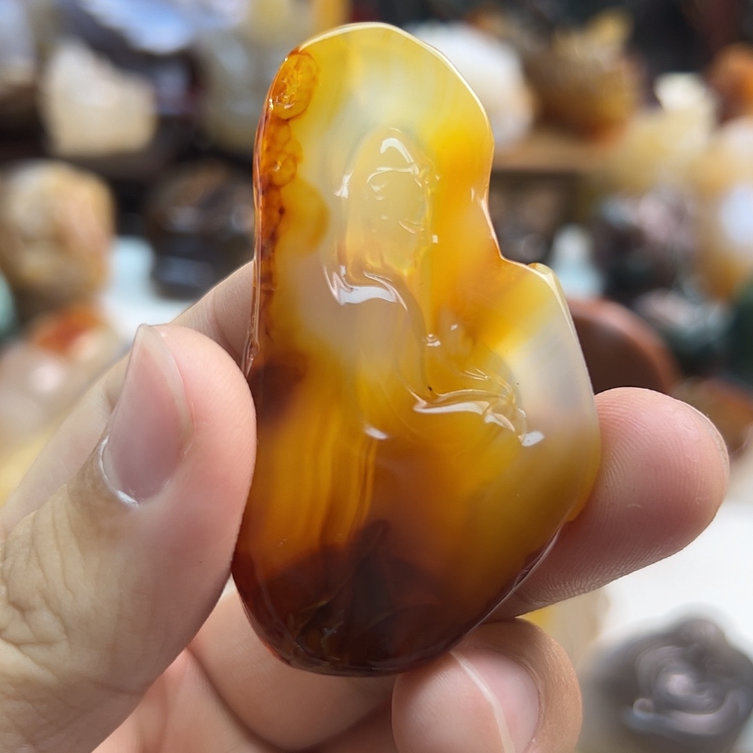 玛瑙/玉髓未镶嵌颈饰