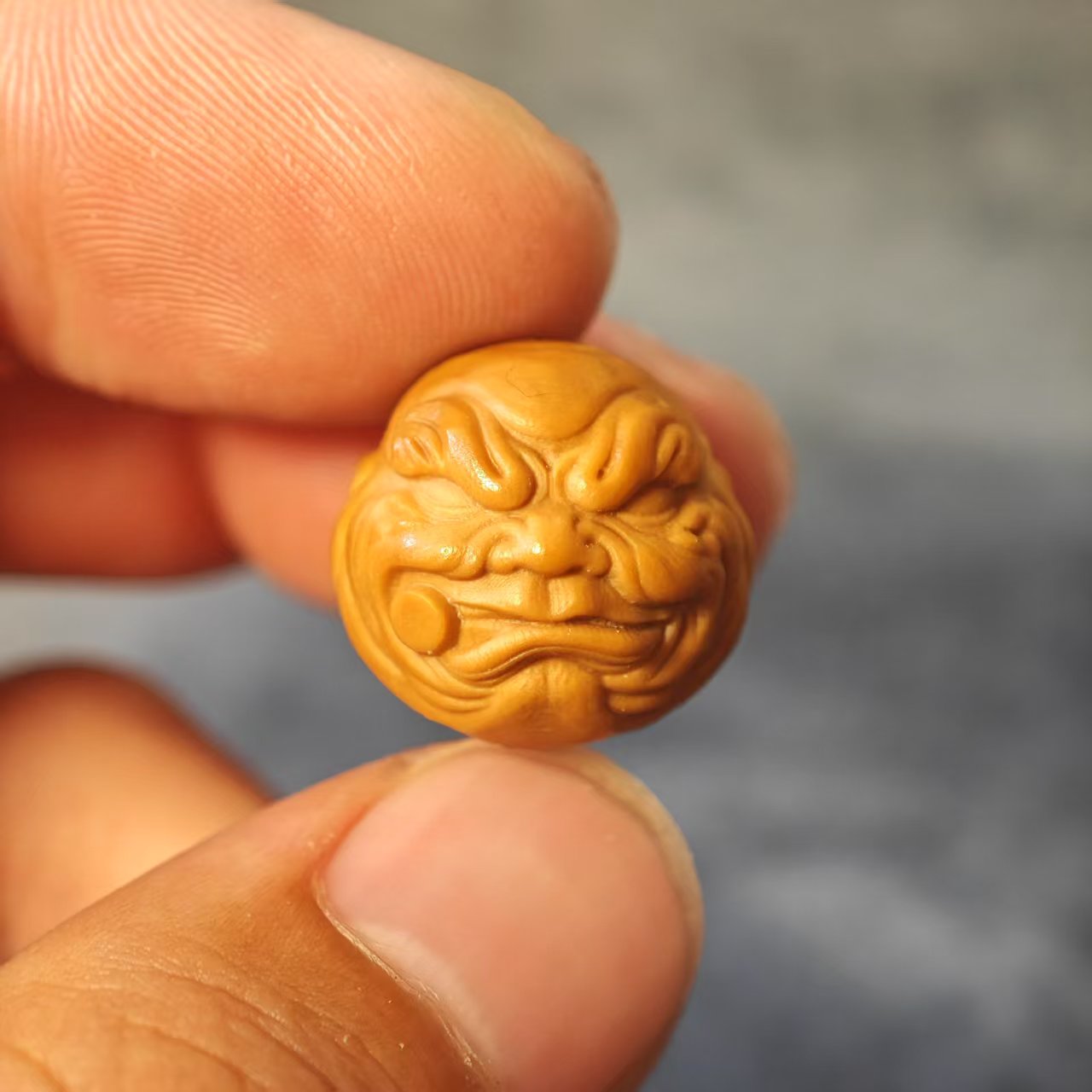 猴头雕刻 大尺寸烟鬼恶僧单籽