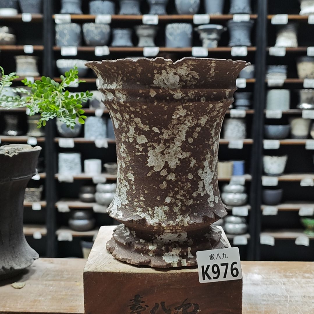 素八九陶瓷内口16.5高19.5