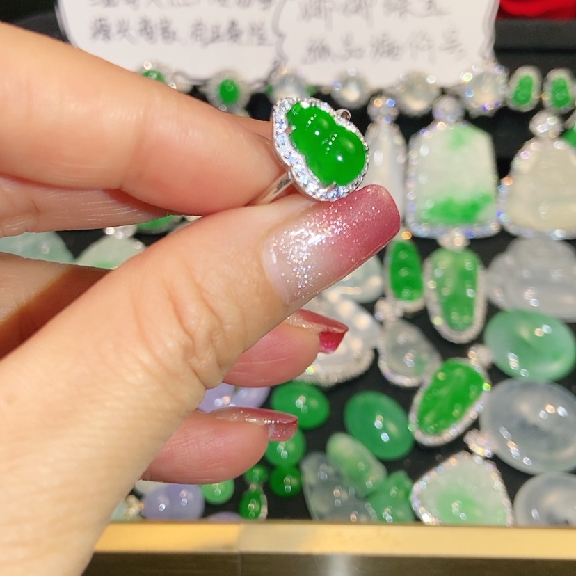 【闪购商品】未镶嵌戒指翡翠天然翡翠