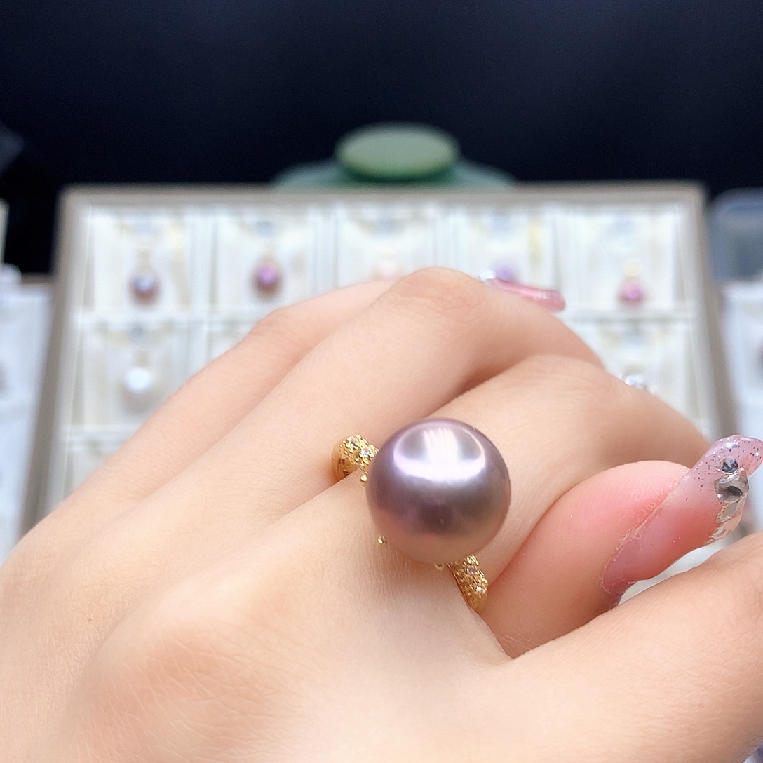 淡水珍珠颈饰合金