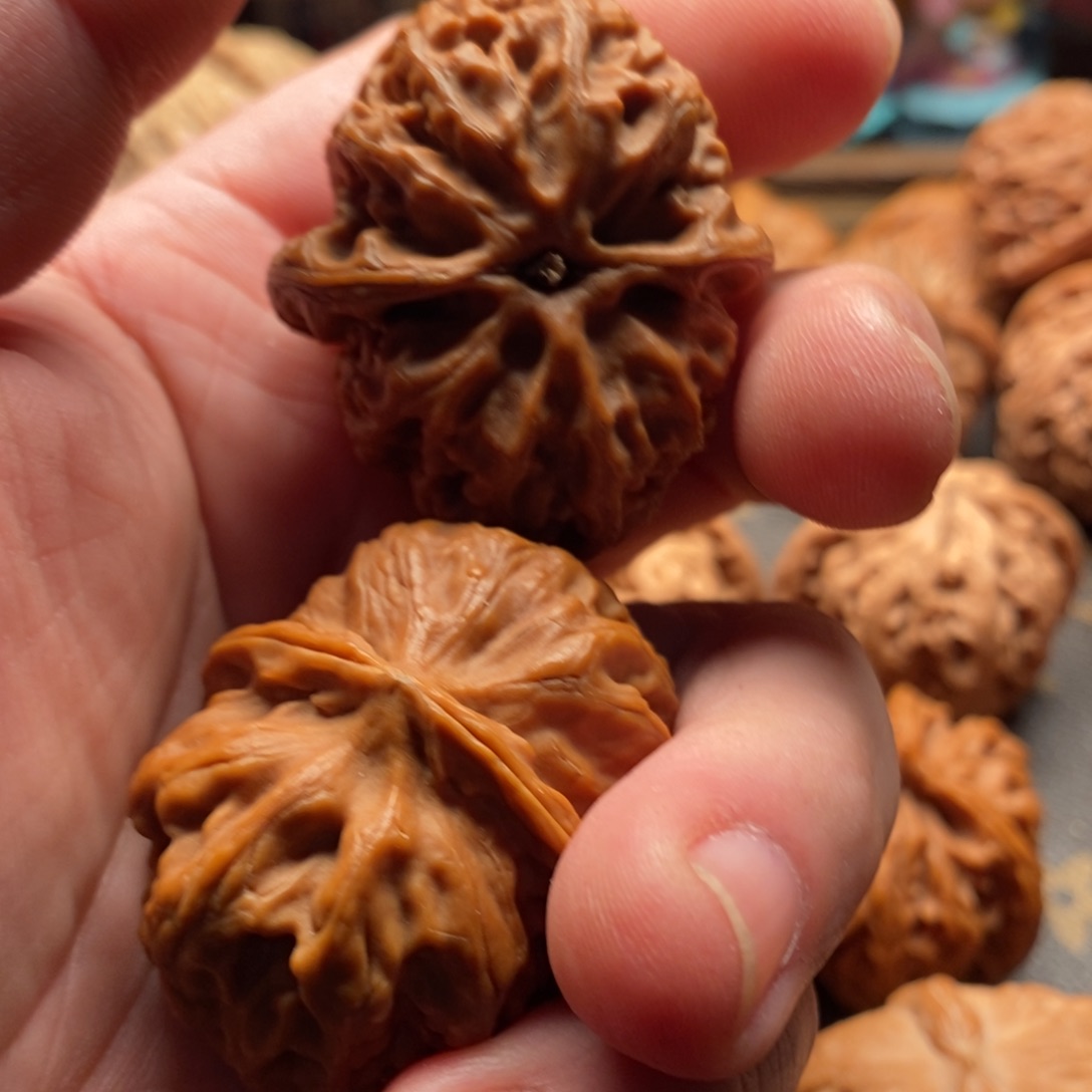 明***长文玩核桃吊坠文玩核桃