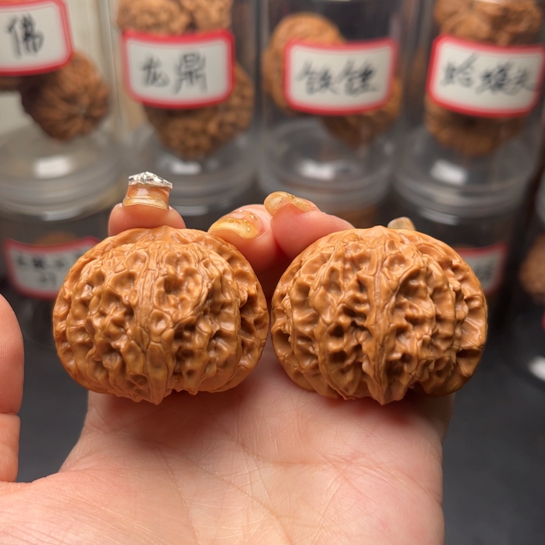 文玩核桃把件41苹果园