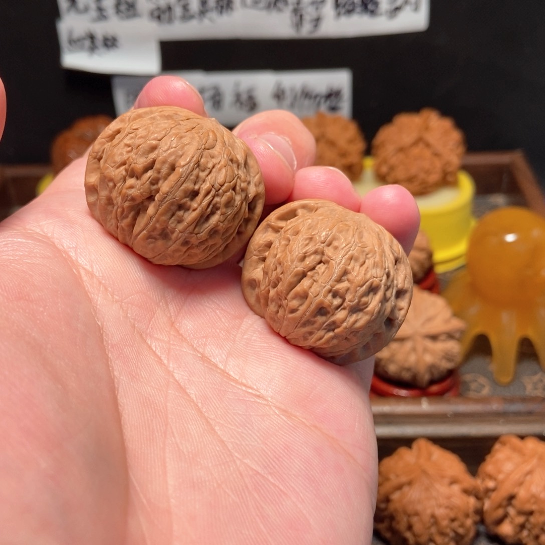 吊坠文玩核桃铁锤36尺24