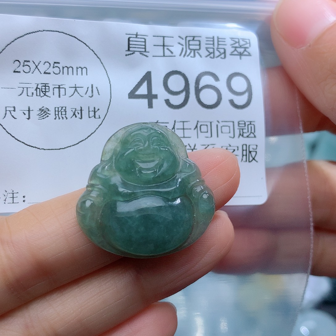 翡翠颈饰未镶嵌4969。