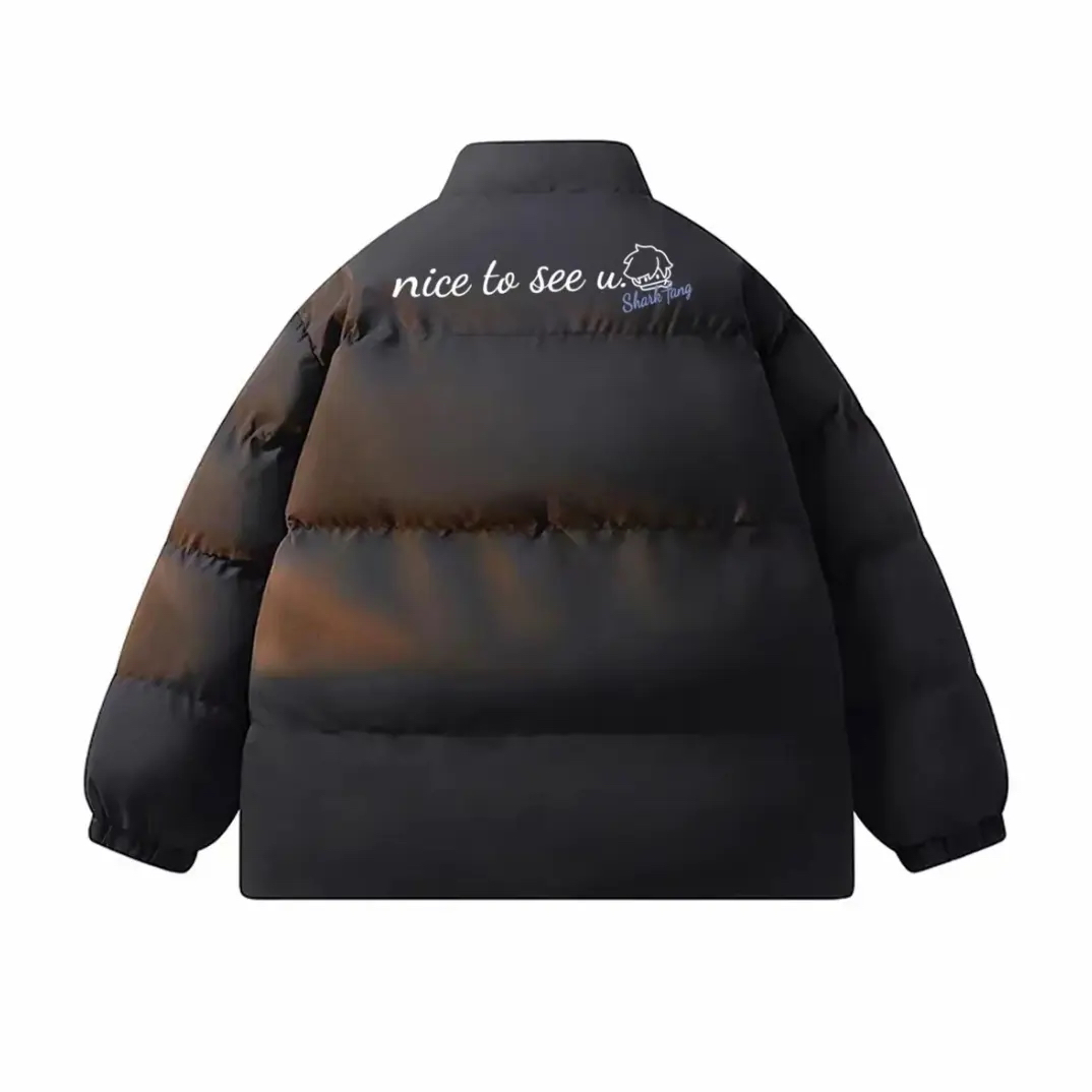 情侣装秋冬款立领加绒棉服男女宽松百搭潮流休闲加厚保暖面包服