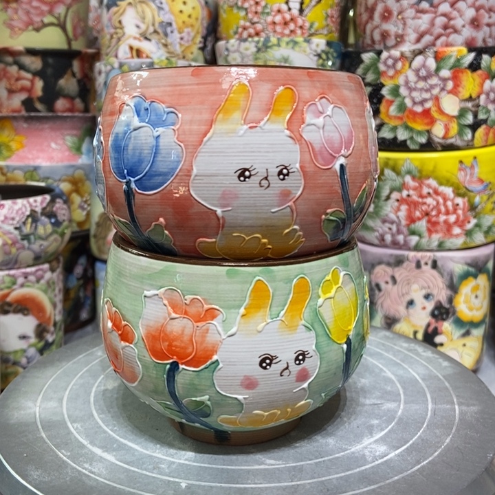 景德镇艺术手绘作品