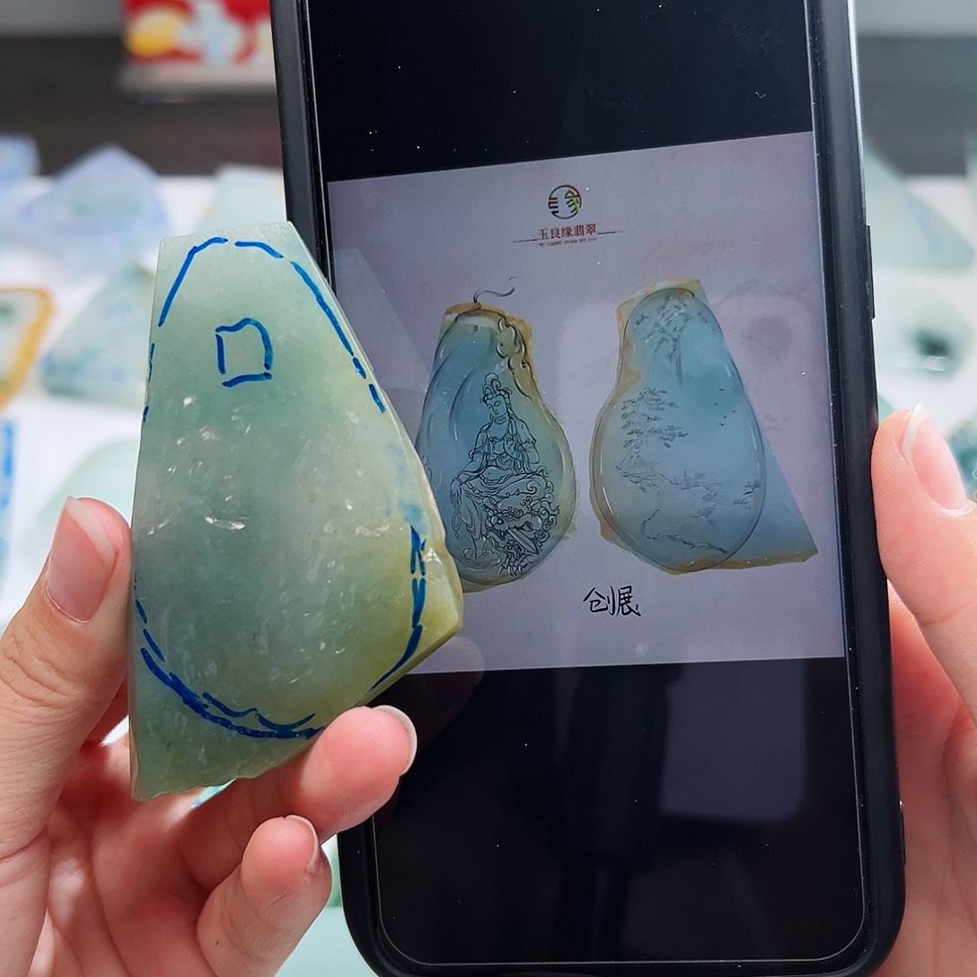 定制翡翠未镶嵌翡翠