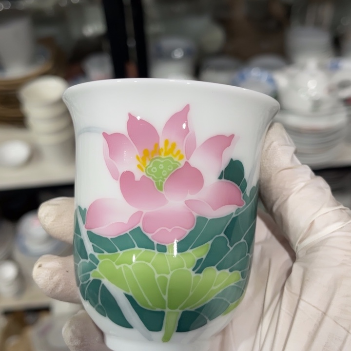 醴陵高温瓷下手绘120毫升