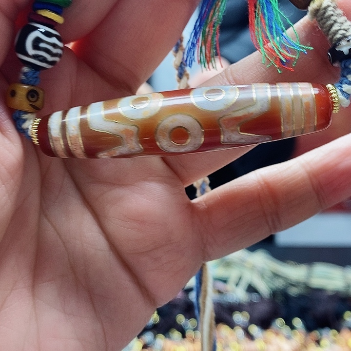 玛瑙/玉髓颈饰合金