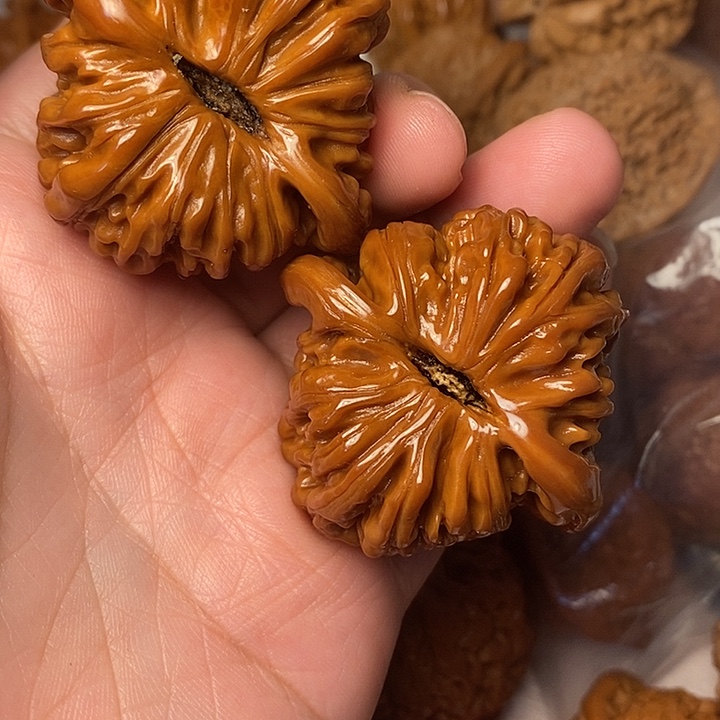 永***施把件文玩核桃四46