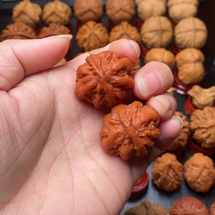 吊坠文玩核桃京八棱