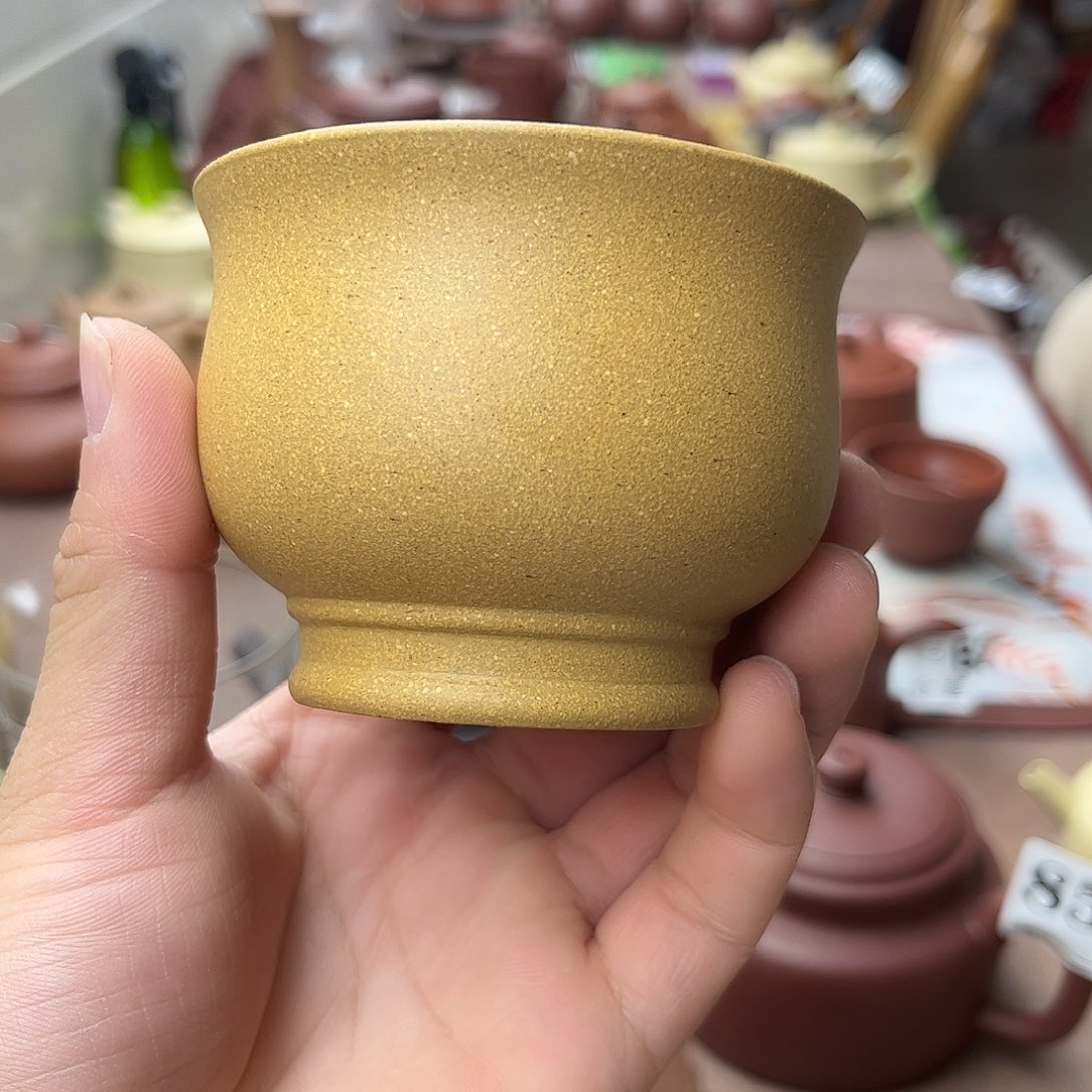 紫砂茶壶黄金段主人杯150左右