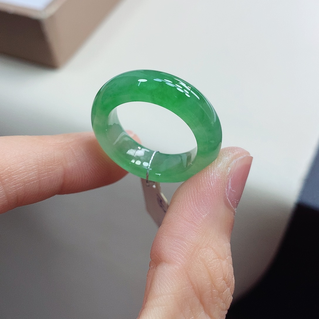 未镶嵌戒指翡翠17号
