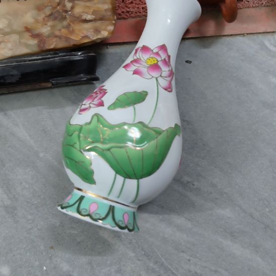 小***烤瓷器花盆一个包邮的