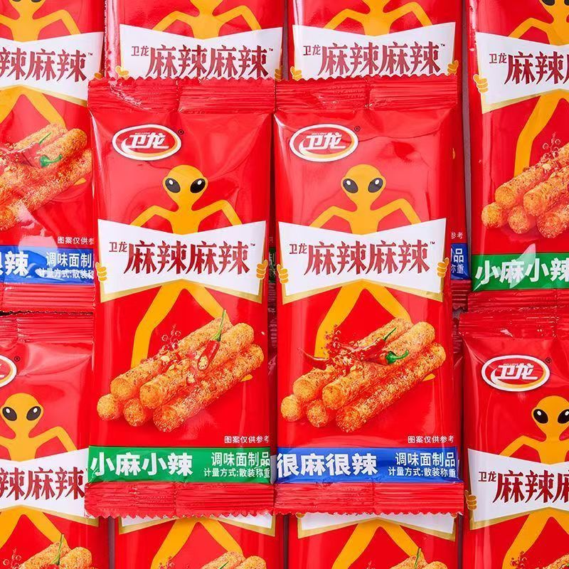 【麻辣麻辣】卫龙辣条很麻很辣休闲解馋地道面筋夜宵网红零食
