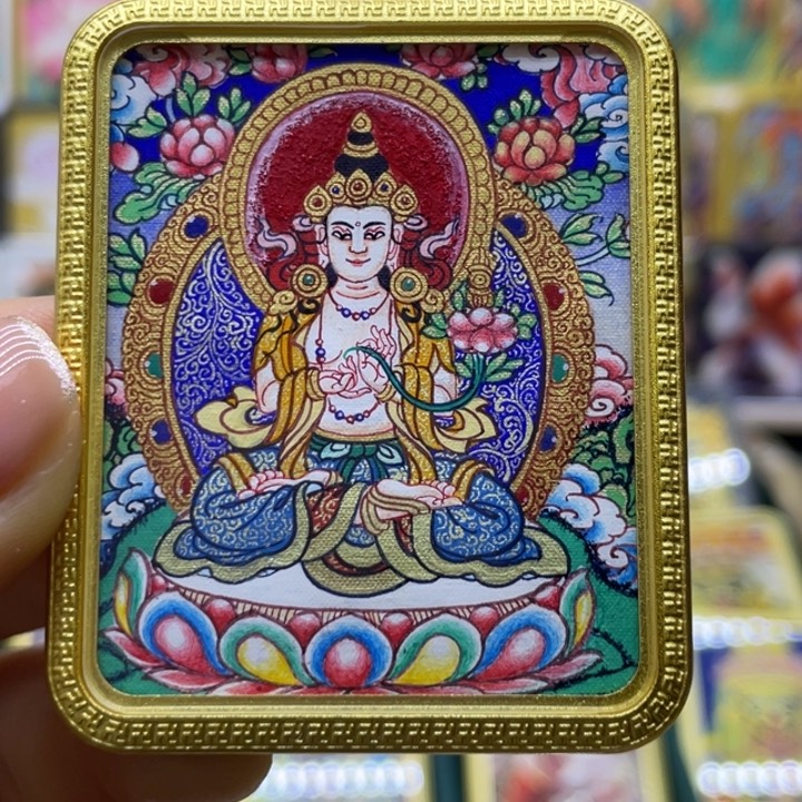 吊坠小*榴唐卡吊坠项链吊坠