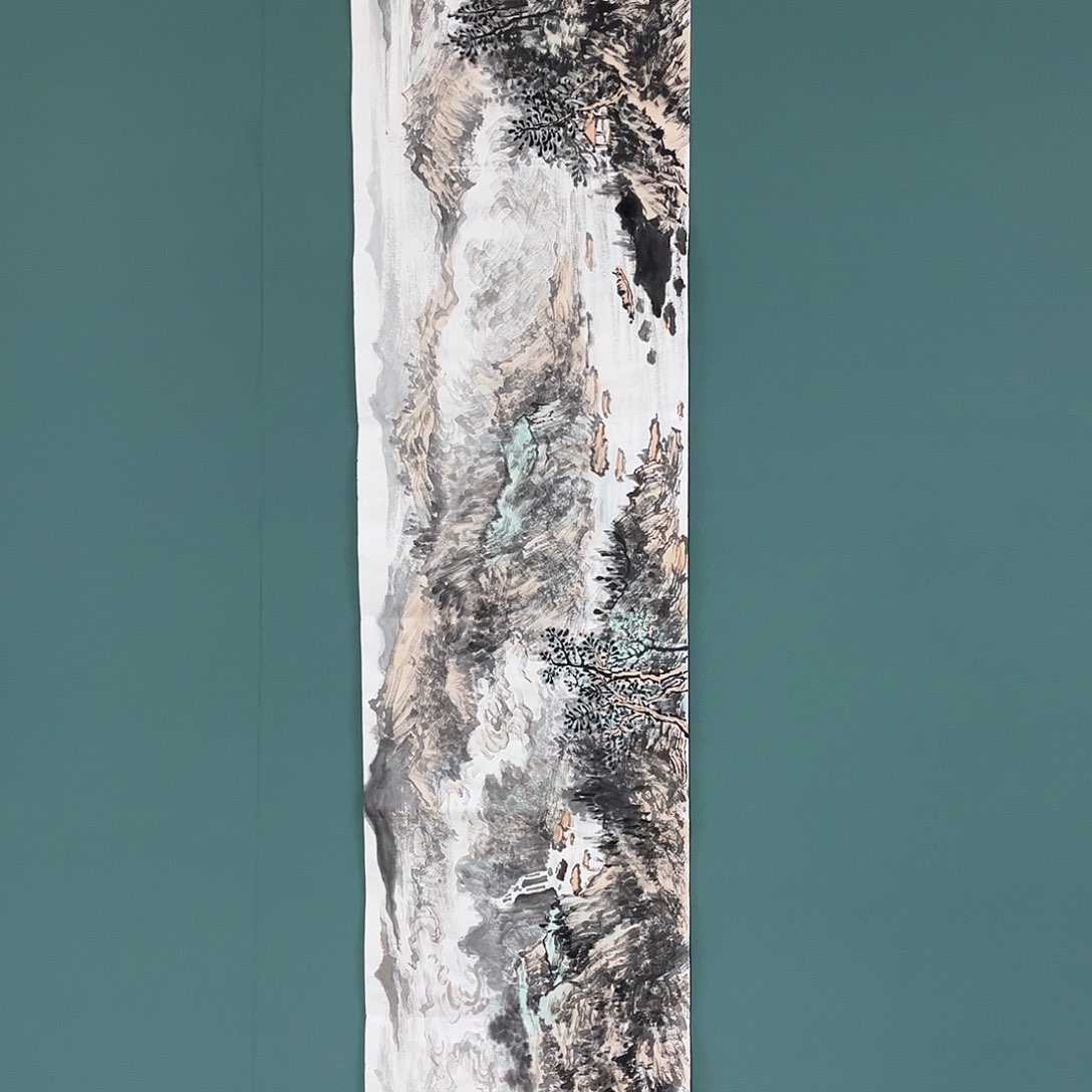 国画张宇老师手绘作品