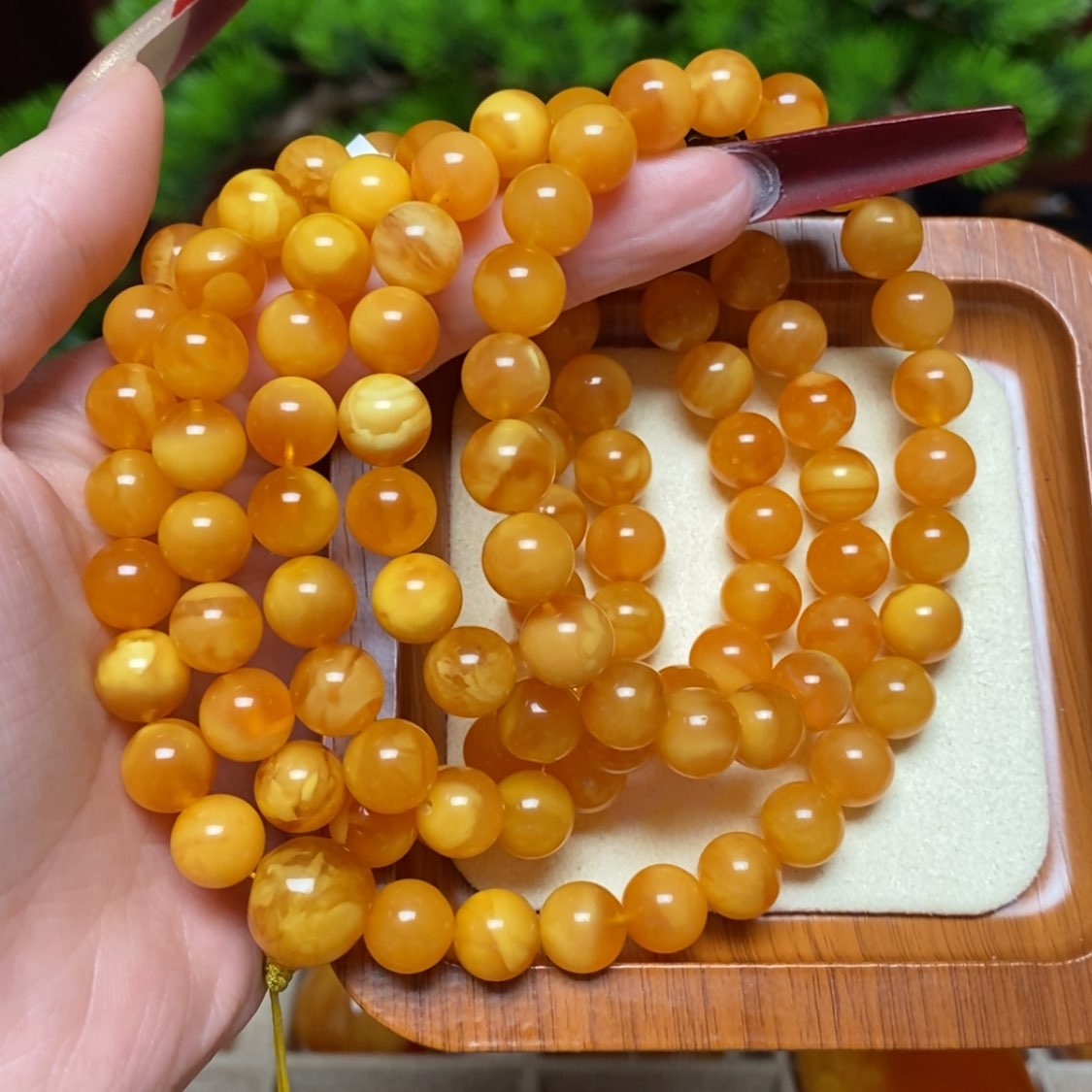【闪购商品】手链蜜蜡未镶嵌手串