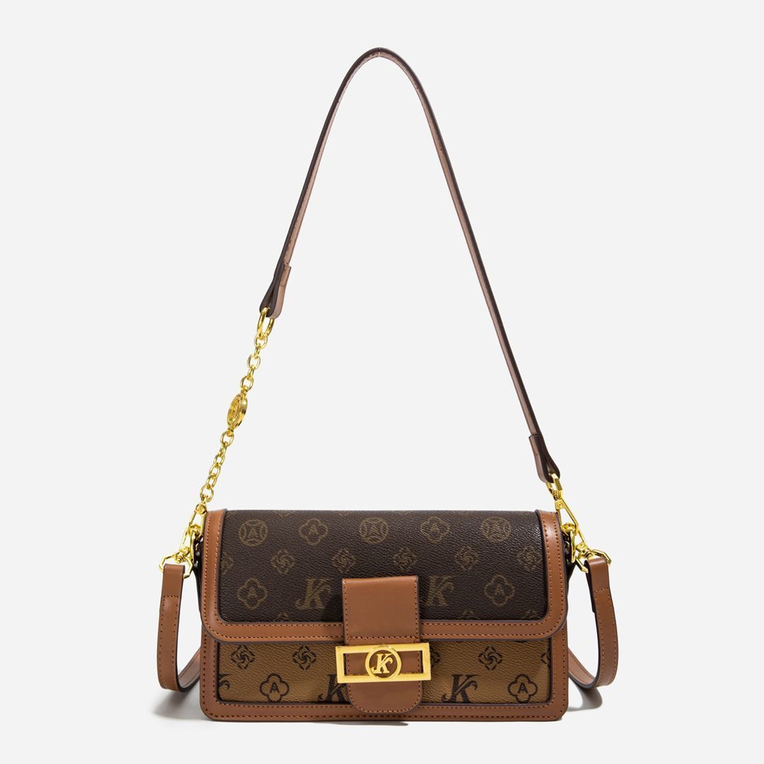 女士经典腋下链条包单肩邮差包肩包时尚女士经典腋下链条包单肩