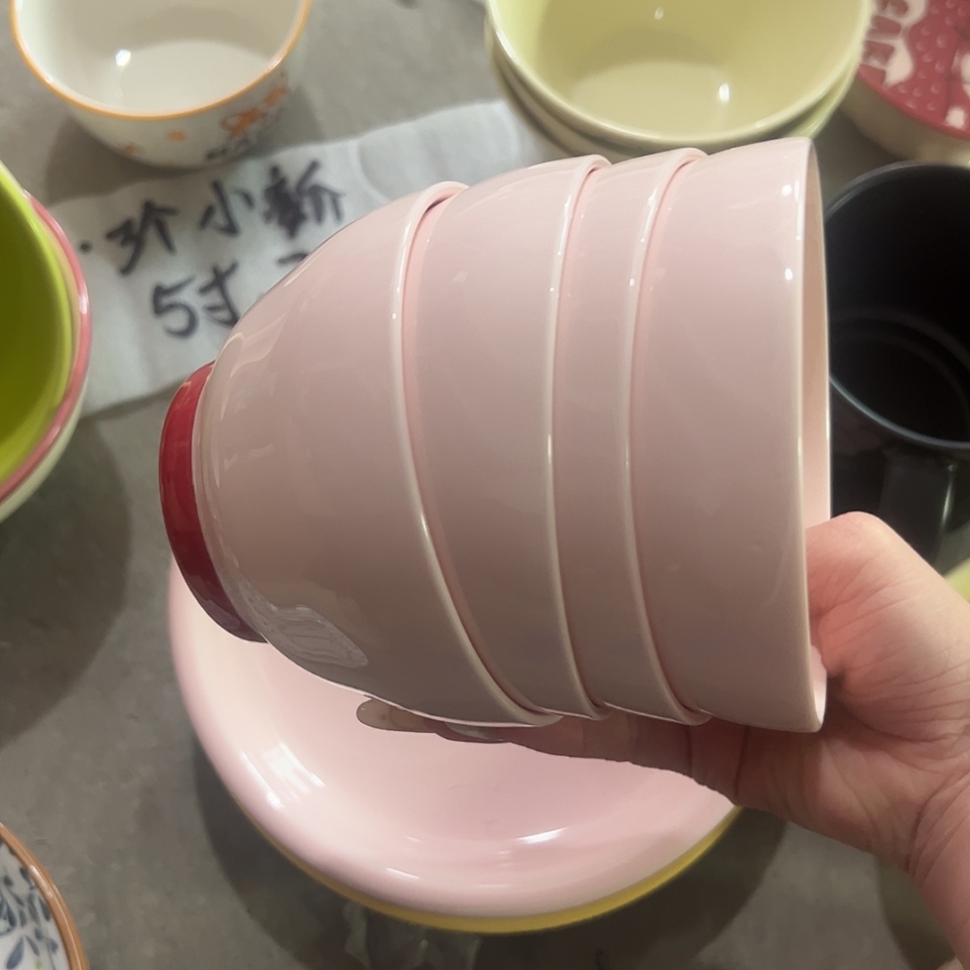 瓷葫芦碗4.5寸4个