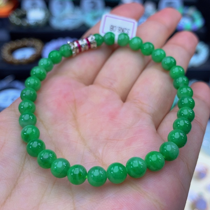 未镶嵌手链翡翠翡翠