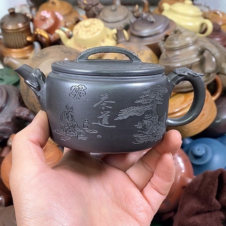 茶壶紫砂微瑕微瑕