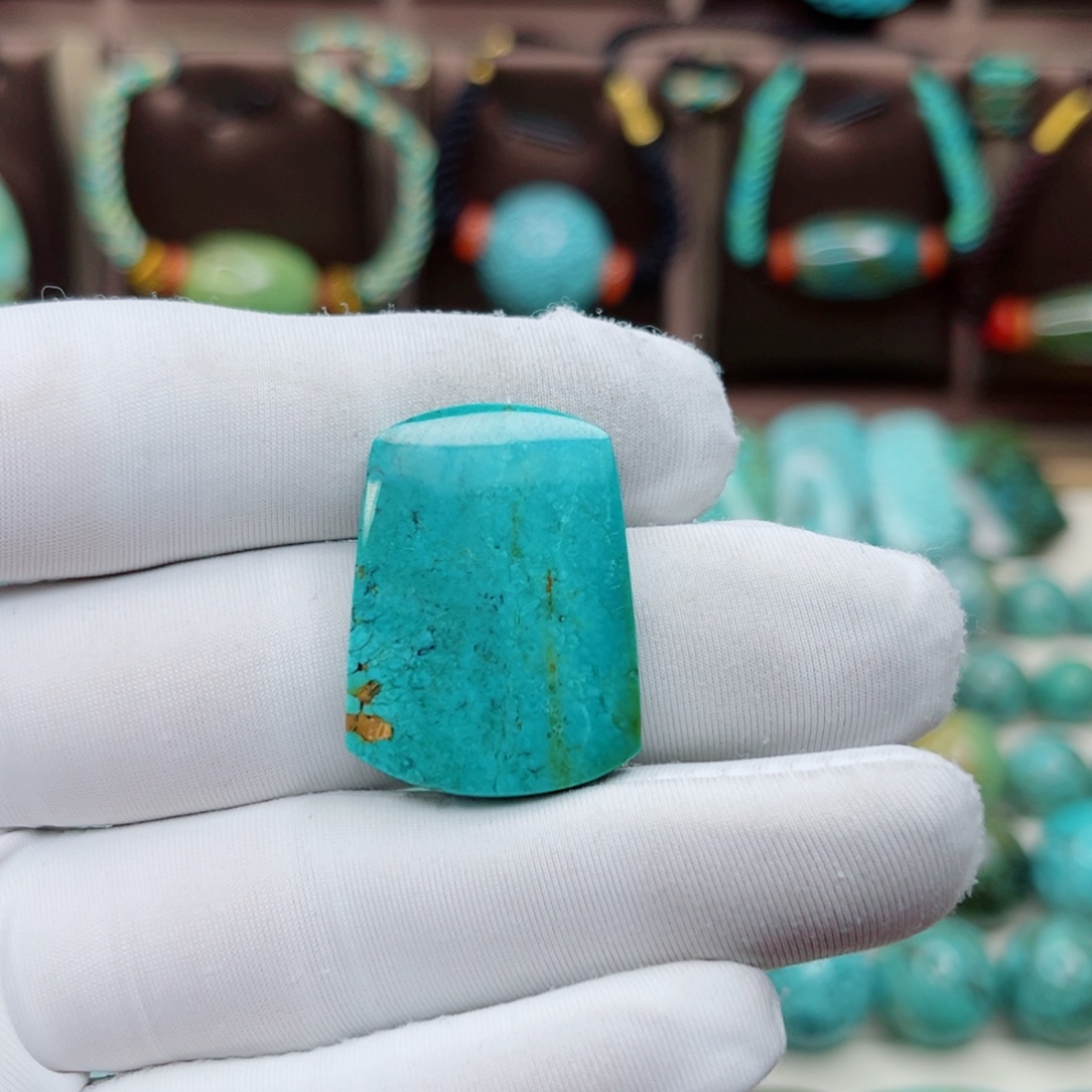 绿松石未镶嵌纯天然原矿绿松石