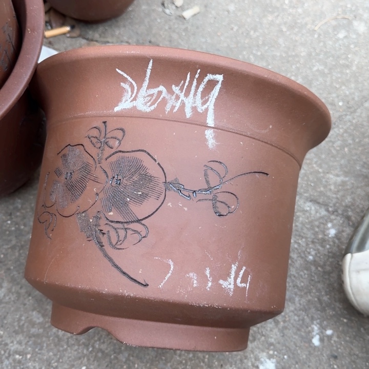 紫砂花盆特价清仓